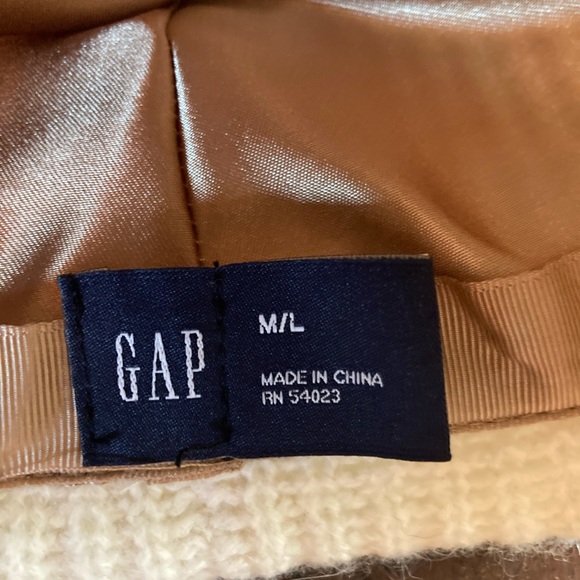 Cream gap knitted fedora - Picture 4 of 4